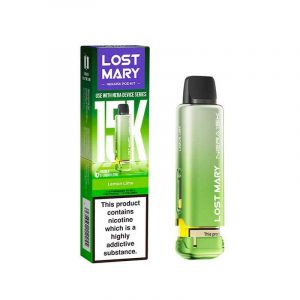 Englarge image icon Lost Mary Nera15k Lemon Lime Prefilled Vape Pods