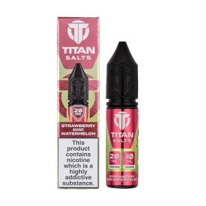 Strawberry Kiwi Watermelon Nic Salt E-Liquid by Gold Bar Titan