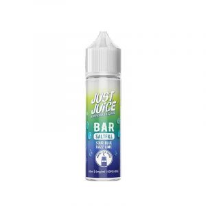 Just Juice Bar Saltfill Sour Blue Razz Lime Shortfill 40ml E-Liquid