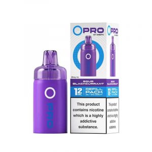 Insta O Pro Sour Blackcurrant Prefilled Vape Pod + Refill