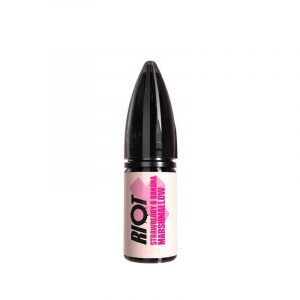 Riot X Nic Salts Strawberry & Banana Marshmallow 10ml E-Liquid