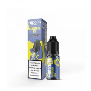 Englarge image icon Hexus Salts Blueberry Ice Nic Salt E-Liquid 10ml
