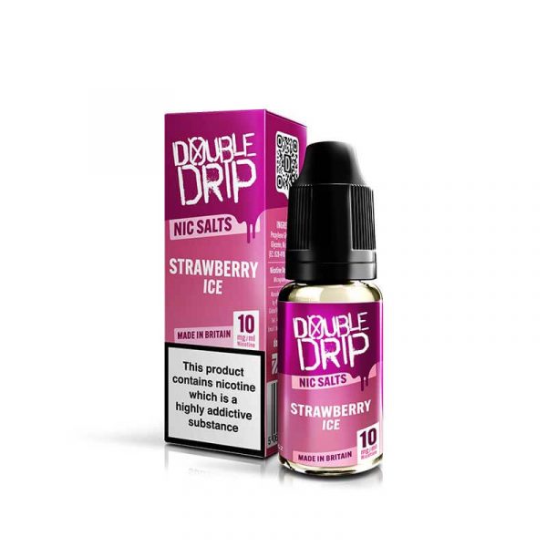 Double-Drip–Strawberry-Ice-Nic-Salt-10m …