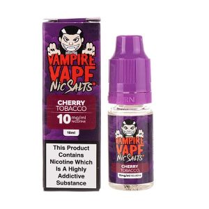 Cherry Tobacco Nic Salt E-Liquid by Vampire Vape