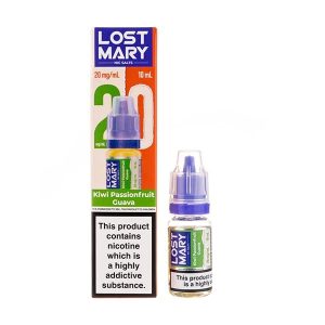 Kiwi Passionfruit Guava Nic Salt E-Liquid by Lost Mary
