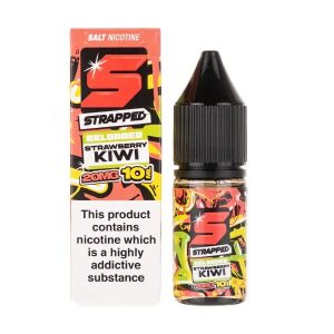 Strawberry Kiwi Nic Salt E-Liquid by Strapped Reloaded