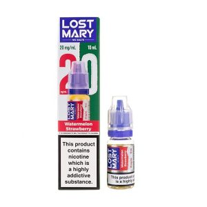 Watermelon Strawberry Nic Salt E-Liquid by Lost Mary