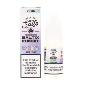 Rainbow Saltix Bar Edition Nic Salt E-Liquid by Got Salts