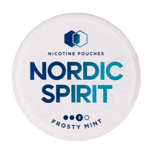 Frosty Mint Standard Nicotine Pouches by Nordic Spirit
