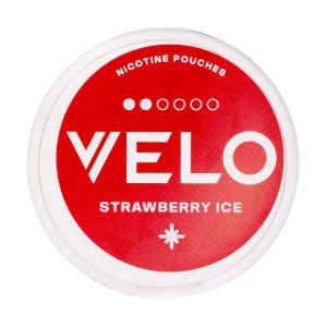 Strawberry Ice Mini Nicotine Pouches by VELO