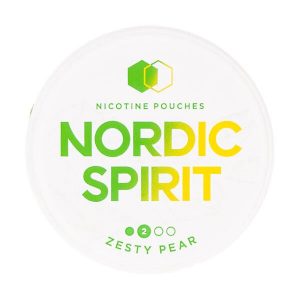 Zesty Pear Standard Nicotine Pouches by Nordic Spirit
