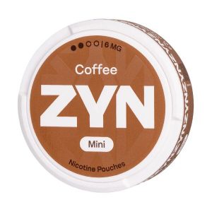 Coffee Mini Strong Nicotine Pouches by Zyn