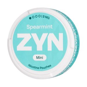 Spearmint Mini Low Nicotine Pouches by Zyn