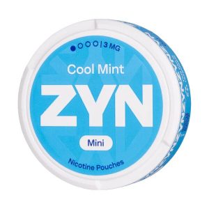 Cool Mint Mini Nicotine Pouches by Zyn
