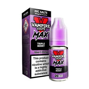 Triple Berry Nic Salt E-Liquid by Vampire Vape Max