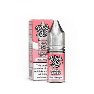 Wick Liq Bar Juice Pink Gin & Tonic 10ml Nic Salts E-Liquid