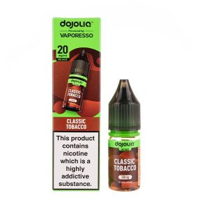 Classic Tobacco Dojoliq Nic Salt E-Liquid by Vaporesso