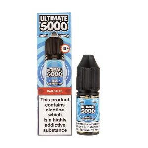Blue Raspberry Nic Salt E-Liquid by Ultimate 5000 Bar Salt