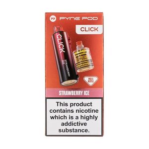 Strawberry Ice Pyne Pod Click Pod & Bottle